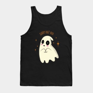 Shy Ghost Sorry But Boo Tank Top